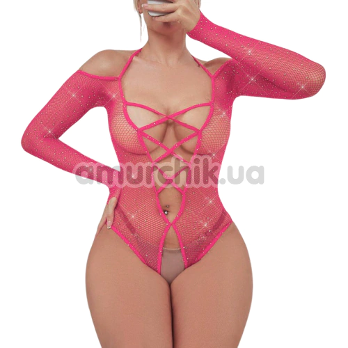 Боді JSY Sexy Lingerie WW7203, рожеве