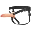 Полый страпон Fantasy X-tensions Elite Hollow Silicone Strap-On 6, телесный - Фото №1