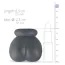 Насадка для мошонки Boners Ball Pouch Sleeves, сіра - Фото №4
