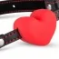Кляп Whipped Heart Ball Gag, червоний - Фото №4