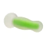 Анальна пробка Alume Glow In The Dark Silicone Plug S, зелена - Фото №3