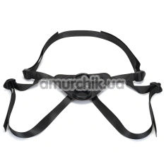 Трусики для страпона Liebe Seele Vegan Fetish Universal Strap On Harness, чорні - Фото №1