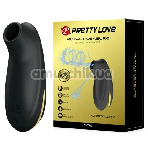 Симулятор орального секса для женщин Pretty Love Royal Pleasure Otis, черный