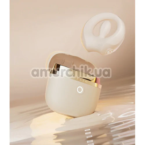 Виброкольцо для члена Zalo Apis, белое