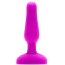 Анальна пробка з вібрацією B-Vibe Vibrating Novice Plug, рожева - Фото №2