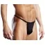 Труси-стрінги чоловічі Performance Microfiber V-Thong (модель BLM026), чорні - Фото №1