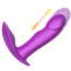 Вібратор з підігрівом і поштовхами Boss Series Silicone Panty Vibrator USB 7 Function, рожевий - Фото №2