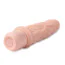 Вібратор Dr. Skin Silicone Dr. Robert 7, тілесний - Фото №4