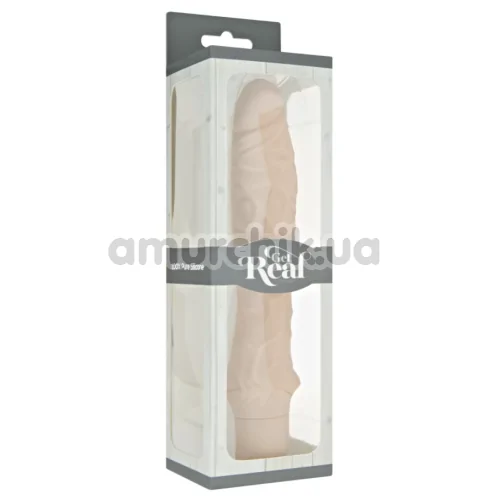 Вибратор Get Real Classic Large, телесный