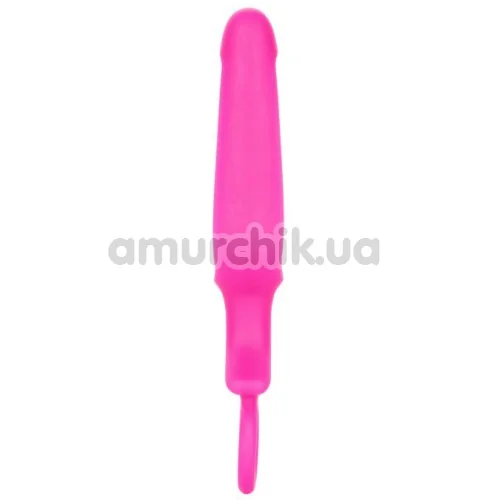 Анальная пробка Booty Call Silicone Groove Probe, розовая