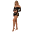 Платье Star Night Ornamental Mini Dress, черное - Фото №6