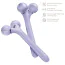 Ультразвуковий масажер для обличчя Geske Sonic Facial Roller 4 in 1, бузковий - Фото №6