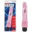 Вибратор Hi-Rubber 8.8 Inch Dildo с контурной головкой, розовый - Фото №2