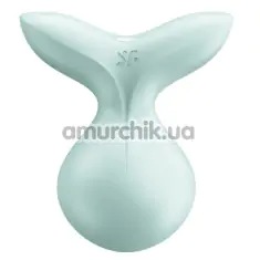 Кліторальний вібратор Satisfyer Viva La Vulva 3, бірюзовий - Фото №1