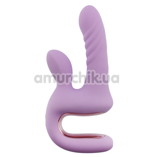 Вибратор с толчками Magic Motion Magic Duet, фиолетовый