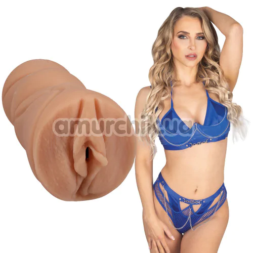 Искусственная вагина Signature Strokers Alix Lynx Pocket Pussy, телесная