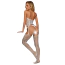 Комбінезон Star Night Naughty Bodystocking Fishnet Lace, білий - Фото №4