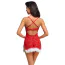 Пеньюар Cottelli Lingerie Chemise X-Mas, красный - Фото №4