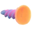 Фаллоимитатор Creature Cocks Moon Rider Glow-in-the-Dark Unicorn Dildo, разноцветный - Фото №4
