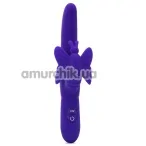Вібратор Posh 10-Function Silicone Fluttering Butterfly, фіолетовий - Фото №1