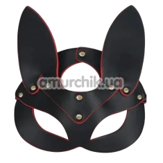 Маска лисички Roomfun Fox Mask, чорно-червона - Фото №1