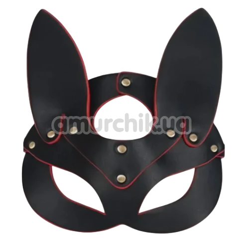 Маска лисички Roomfun Fox Mask, черно-красная - Фото №1