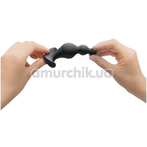 Анальная пробка Dorcel Training Beads S, черная