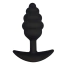 Анальна пробка Loveshop Silicone Cone Plug Large, чорна - Фото №1