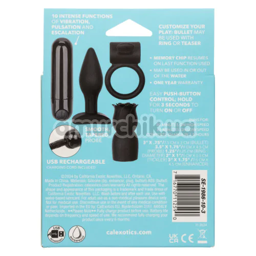 Набор Pleasure Kits Allure Collection, черный