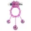 Віброкільце Linx Ball Banger Vibrating Cock Ring, рожеве - Фото №1