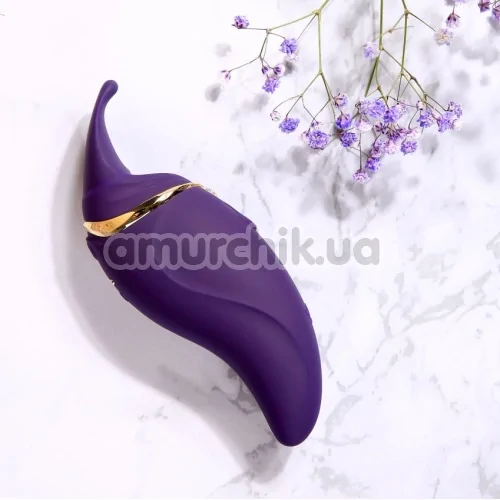 Клиторальный вибратор Zalo Hero Clitoral Massager, фиолетовый