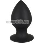 Анальна пробка Bum Charmer Size L, чорна - Фото №1