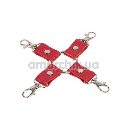 Ремінці для фіксаторів sLash Leather Fixer, червоні