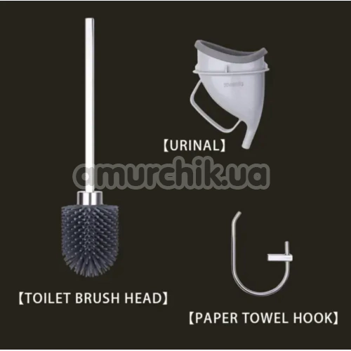 Набор для доминирования Lockink Sevanda Objectification Bathroom Set, черный