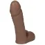 Фаллоимитатор Vac-U-Lock 8 Inch Realistic Cock, коричневый - Фото №2