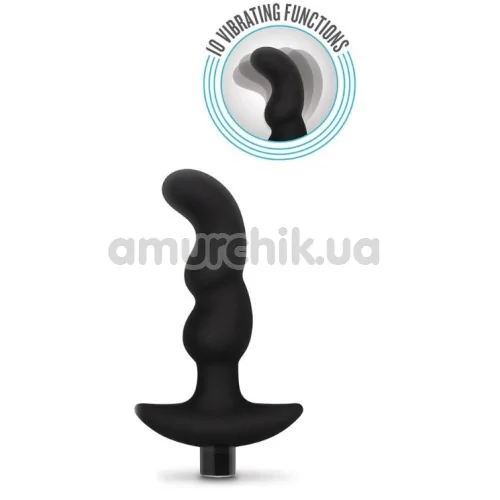 Вибростимулятор простаты Anal Adventures Platinum Vibrating Prostate Massager 3, черный