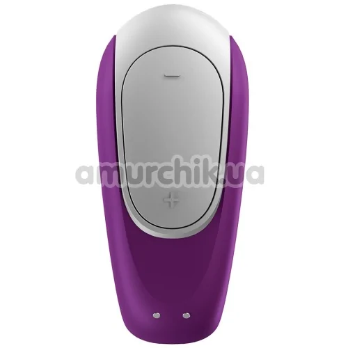 Вибратор Satisfyer Double Fun Partner Vibrator, фиолетовый