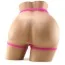 Страпон с вибрацией Love Rider Dual Action Strap-On, розовый - Фото №5