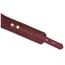 Ошейник с поводком Liebe Seele Wine Red Leather Collar with Chain Leash and Lock, бордовый - Фото №6