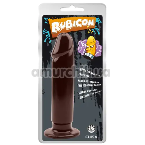 Анальна пробка Rubicon Evil Dildo Plug XL, коричнева