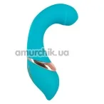 Вибратор для точки G Julie Lovetoys, бирюзовый - Фото №1