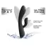 Вибратор с подогревом Dorcel Flexi Rabbit, черный - Фото №8