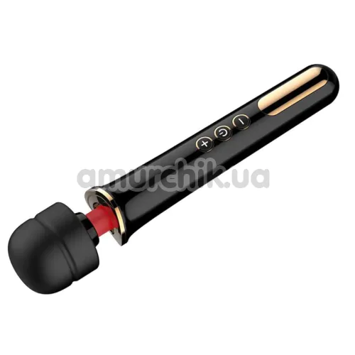Универсальный вибромассажер Boss Series Wand Super Powerful 10 Function, черный