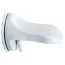 Опора для ноги на присоске для душа Sex In The Shower Single Locking Suction Foot Rest, белая - Фото №1