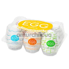 Набор из 6 мастурбаторов Tenga Egg Variety Pack Standard - Фото №1