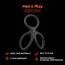 Ерекційне кільце Men's Play Triple Silicone Cock Ring B14, чорне - Фото №12
