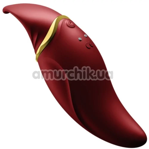 Клиторальный вибратор Zalo Hero Clitoral Massager, красный