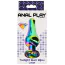 Анальна пробка з райдужним кристалом Anal Play Twilight Bum Bijou Large, райдужна - Фото №5