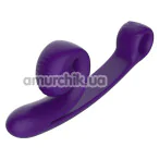 Вибратор для клитора и точки G Snail Vibe Curve, фиолетовый - Фото №1