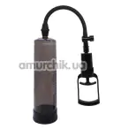 Вакуумная помпа для члена Powerpump Max Penis Enlarger, черная - Фото №1